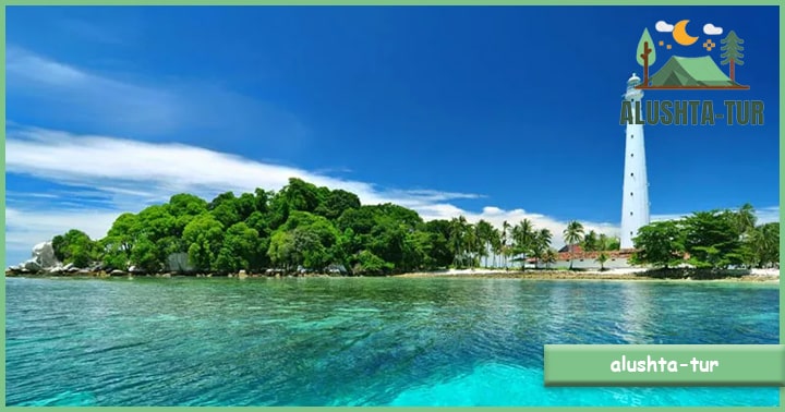 Wisata Bangka Belitung Pulau Lengkuas | Alushta Tur